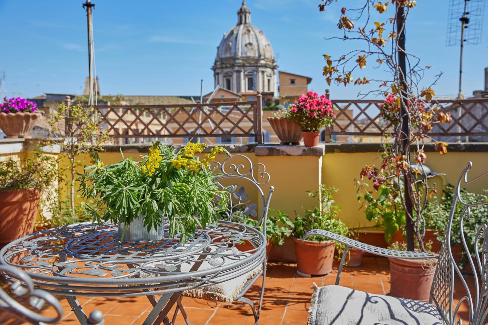 Trasteverehome - Attic Terrace Center Of Rome Baroque Екстериор снимка